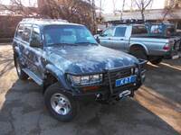 Передний силовой бампер с кенгурином алюминиевый - Toyota Land Cruiser 80