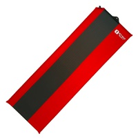 Коврик самонадувающийся BTrace Basic 4,183*51*3,8 см (Красный/Серый)