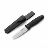 Нож складной GANZO G806, длина клинка 98 мм, черный
