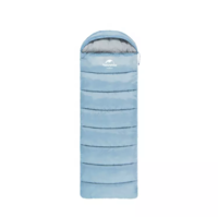 Мешок спальный Naturehike U150, 220х75 см, (ТК: +11°C), правый, голубой
