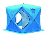 Палатка для зимней рыбалки утепленная MESAN (300*300*h215) синяя