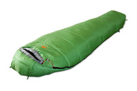 Мешок спальный MOUNTAIN зеленый, левый, 220x80x55 см (ТК: +2°C)