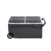 Холодильник автомобильный двухкамерный ALPICOOL TWW (75 л) 12/24/220 В (телескоп.ручка) 
