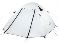 Палатка Naturehike P-Series 4-местная, алюминиевый каркас, белая
