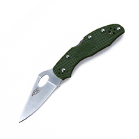 Нож складной "Firebird by Ganzo" с клипсой, длина клинка 75 мм, сталь 440С, зелёный