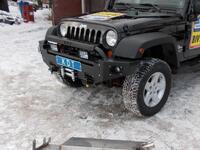 Передний силовой бампер III алюминиевый - Jeep Wrangler