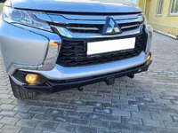 Бампер РИФ силовой передний Mitsubishi Pajero Sport 2015-2020 с фаркопом и защитой радиатора