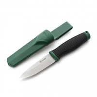 Нож складной GANZO G806, длина клинка 98 мм, черный c зеленым