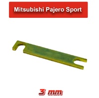 Развальные пластины Mitsubishi L200/Pajero/Pajero Sport 3 мм