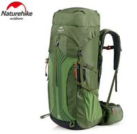 Рюкзак туристический Naturehike 55 л, зеленый